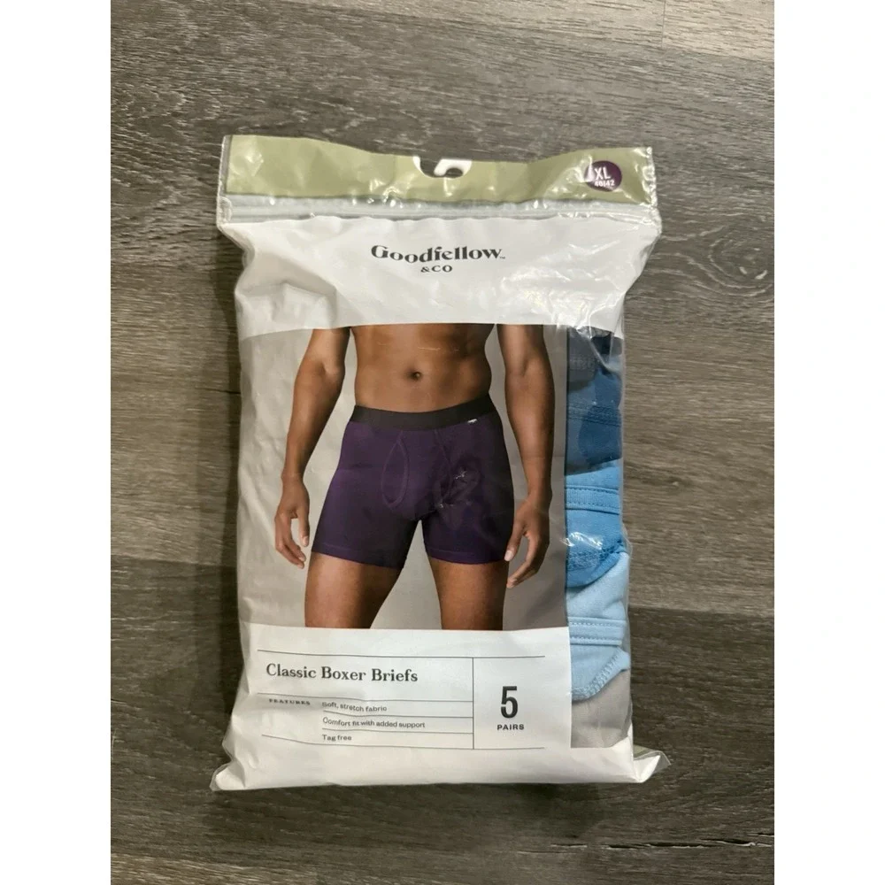 Men's 5pk Boxer Briefs -multi Pack, Goodfellow & Co Size XL